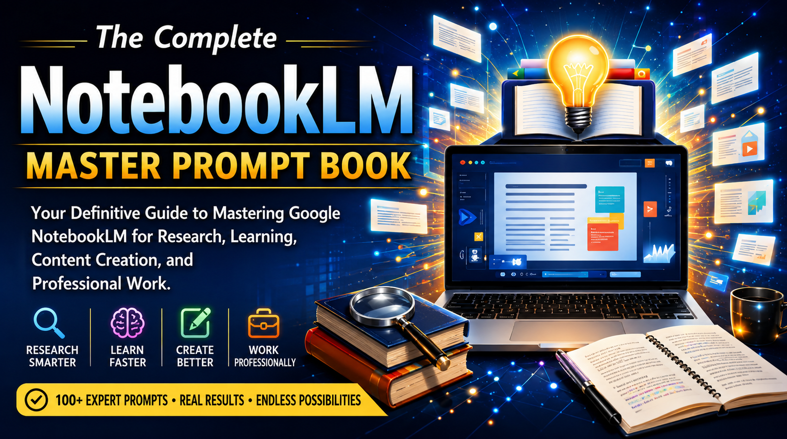 NotebookLM Master Prompt Book